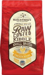 Stella & Chewy's Grain Free Small Breed Freeze Dried Raw Coated Chicken Recipe Dry Dog Food 3.5lb