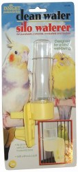 JW Pet Clean Water Silo Bird Waterer