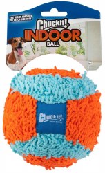 ChuckIt! Indoor Ball, Blue and Orange, Medium