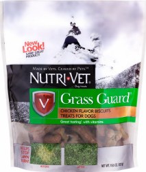 Nutri Vet Grass Guard Wafers for Small & Medium Dogs Chicken Treats 19.5oz