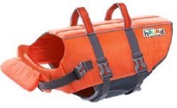 Outward Hound Rip Stop Life Jacket, Orange, Medium