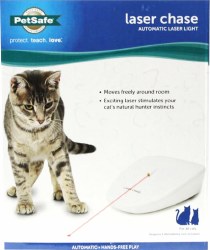 Petsafe Laser Chase Automatic Cat Toy, White