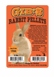 Gibs Rabbit Food, 8lb