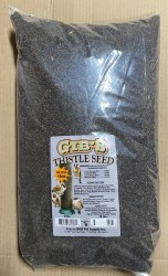 Gibs Thistle Seeds, Wild Bird Seed, 8lb