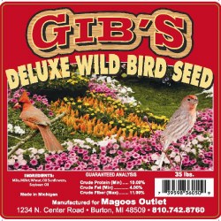 Gibs Deluxe Wild Bird Seed 33lb