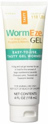 Durvet WormEze Dewormer Gel for Dogs, Cats, Puppies, and Kittens 4oz