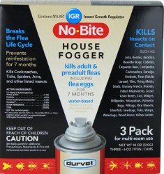 Durvet No Bite House Fogger 6oz, 3 Count