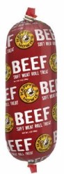 Happy Howies Soft Beef Meat Roll Dog Treat 7oz