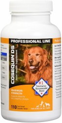Nutramax Cosequin DS Professional Line Max Strength Joint Supplement Tablets for Dogs, 110 Count