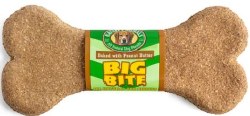 Natures Animals Big Bite Biscuit, Peanut Butter, 8 inch