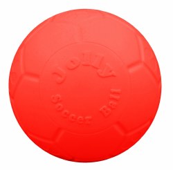 JollypetSoccerBallOrangeLg8in