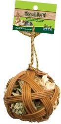 Ware Willow Treat Ball Small Animal Chew and Toy 4 inch
