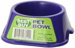 Ware Best Buy Small Animal Bowl, Assorted Colors, Small