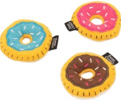 Zippy Claws Catnip Donut, Small, 3 pack