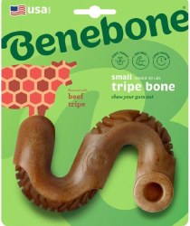 Benebone Tripe Bone, Dog Dental Health, Beef Tripe, Small