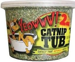 Yeowww!  Catnip Tub, Cat Toys, 2oz