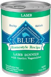 Blue Buffalo Homestyle Recipe Lamb Dinner with Garden Vegetables Canned Wet Dog Food 12.5oz