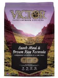 Victor Select Lamb Meal and Brown Rice Dry Dog Food 15lb