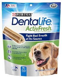 Purina Dentalife ActivFresh Dental Chew Small & Medium Dog, 15.5oz