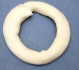 Krislin Donut Peanut Butter, Dog Rawhide, 3.5 inch
