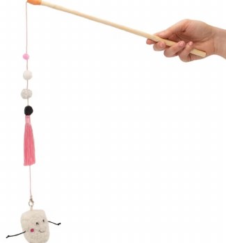 Zippy Claws Catnip Stick Marshmallow, Cat Toy, Small