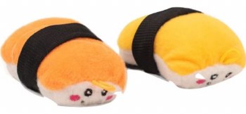 Zippy Claws NomNomz Catnip Sushi, Cat Toy, Small, 2 Pack
