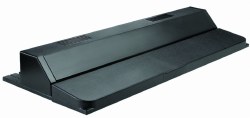 Aqueon Deluxe Fluorescent Full Aquarium Hood, 24 , Black