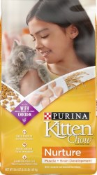 Purina Kitten Chow, Dry Cat Food, 3.15lbs