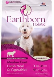 Earthborn Holistic Meadow Feast Grain Free Natural, Dry Dog Food, 25lb