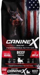 Canine X Grain Free Beef, Dry Dog Food, 40lb