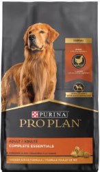 Purina Pro Plan Complete Adult Shredded Blend Chicken and Rice Formula, Dry Dog Food, 35lb