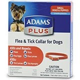 Adams Plus Flea Collar for Dogs, Small