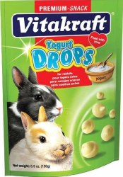 Sunseed Vitakraft Drops Yogurt Flavored Rabbit Treats 5.3oz