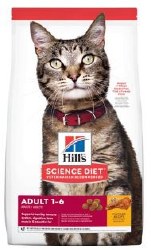 Hills Science Diet Adult 1-6yr with Chicken, Dry Cat Food, 7lb