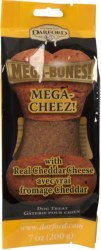 Darford Mega Cheese Flavor Bone, Dog Biscuit, 7oz