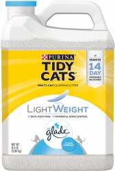 Purina Tidy Cats, Glade Lightweight Clean Spring, Cat Litter, 8.5lb