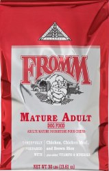 Fromm Classic Mature Adult, Dry Dog Food, 30lbs