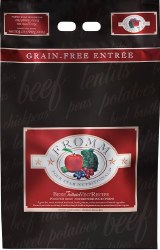 Fromm Four Star Beef Fritatta Veg for All Life Stages Grain Free Dry Dog Food 12 lbs
