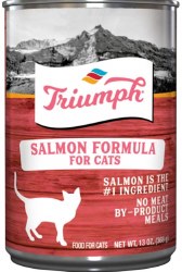 Triumph Salmon Formula Premium Canned Wet Cat Food 13oz