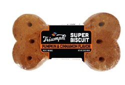 Triumph Super Biscuit Pumpkin Cinnamon Biscuit 3.5oz
