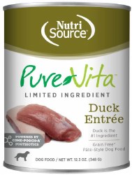 PureVitaDuckEntreeCanGF12.3oz