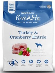 PureVitaTurkeyCranberryDog25lb