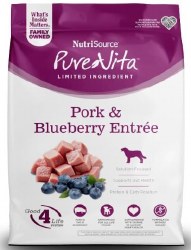 PureVitaPorkBlueberryGFDog25lb