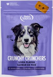 NutriSource Grain Free Liver Biscuits, Dog Biscuits, 14oz