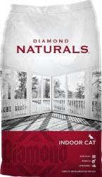 Diamond Naturals Indoor Formula with Chicken and Rice Dry Cat Food 18 lbs