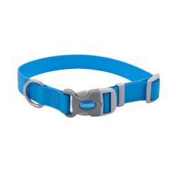 3/4 inch x 10-14 inch Waterproof Collar Aqua