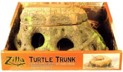 Zilla Turtle Trunk Floating Platform and Terrarium Accessory