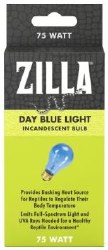 Zilla Incandescent Day Blue Heat Reptile Bulb 75W