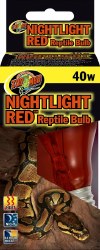 ZooMedLab Night Light Red Reptile Bulb 40W