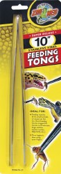 ZooMedLab Stainless Steel Feeding Tongs 10